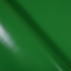 Ткань ПВХ 450 гр/м2, Зелёный (Ширина 160см), на отрез  в Белгороде