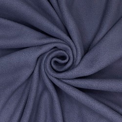 Ткань Флис Односторонний 130 гр/м2, цвет Темно-серый (на отрез)  в Белгороде