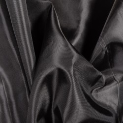 Ткань подкладочная Таффета 190Т, цвет Черный (на отрез)  в Белгороде
