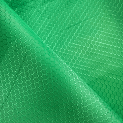 Ткань Оксфорд 300D PU Рип-Стоп СОТЫ, цвет Зелёный (на отрез)  в Белгороде