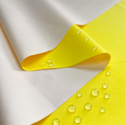 Водонепроницаемая Дышащая Мембранная ткань PU 10'000, цвет Жёлтый (на отрез)  в Белгороде
