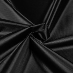 *Ткань Оксфорд 210D PU, цвет Черный (на отрез)  в Белгороде